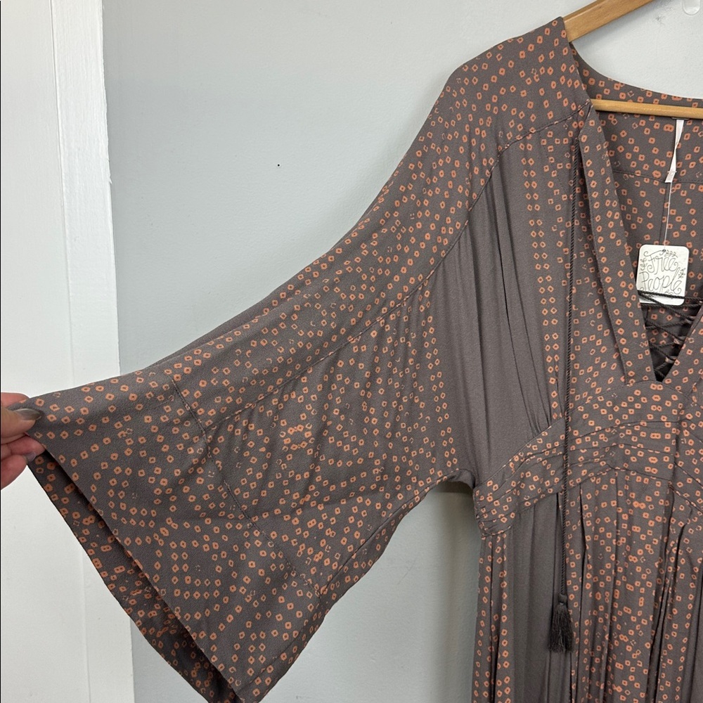 NWT Free People Modern Kimono Dress Sz 6 - Picture 6 of 13